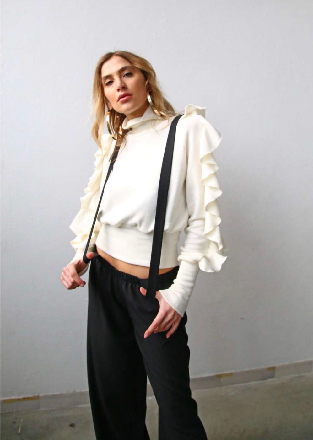 Pantalone con Bretelle