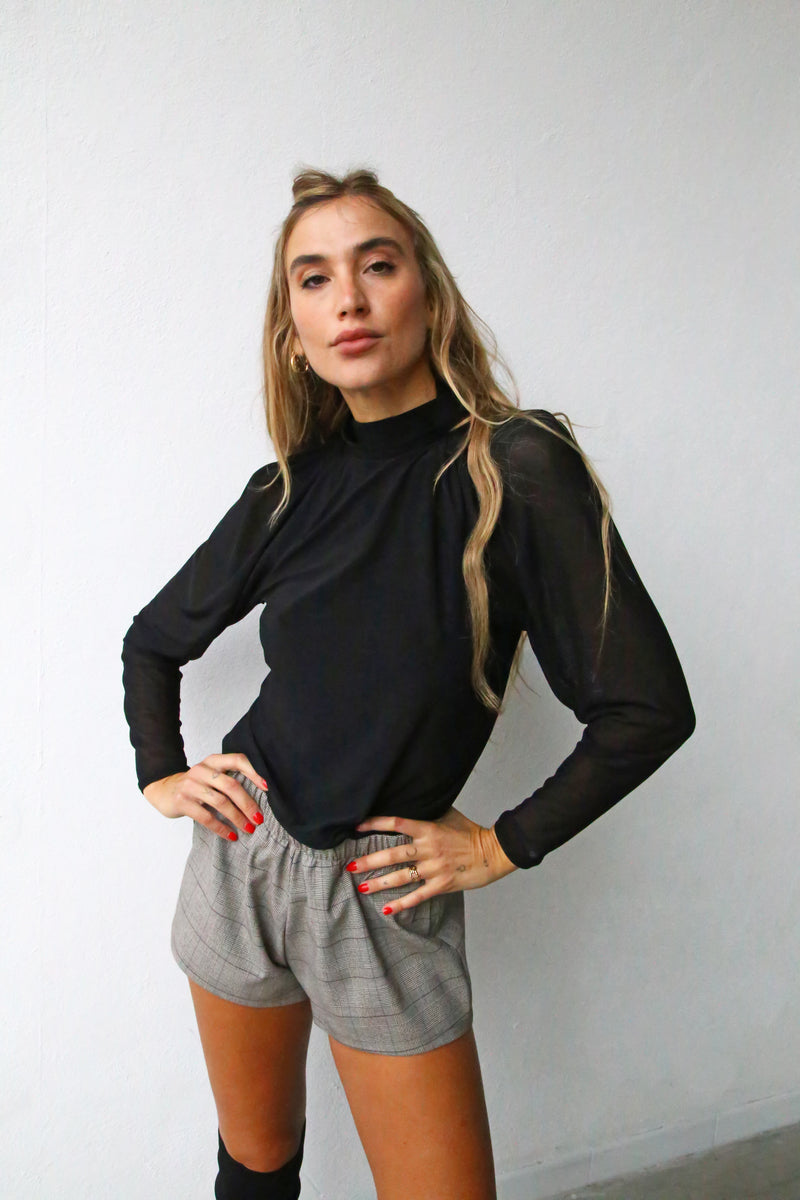 P4040 COULOTTE TWEED GRIGIO