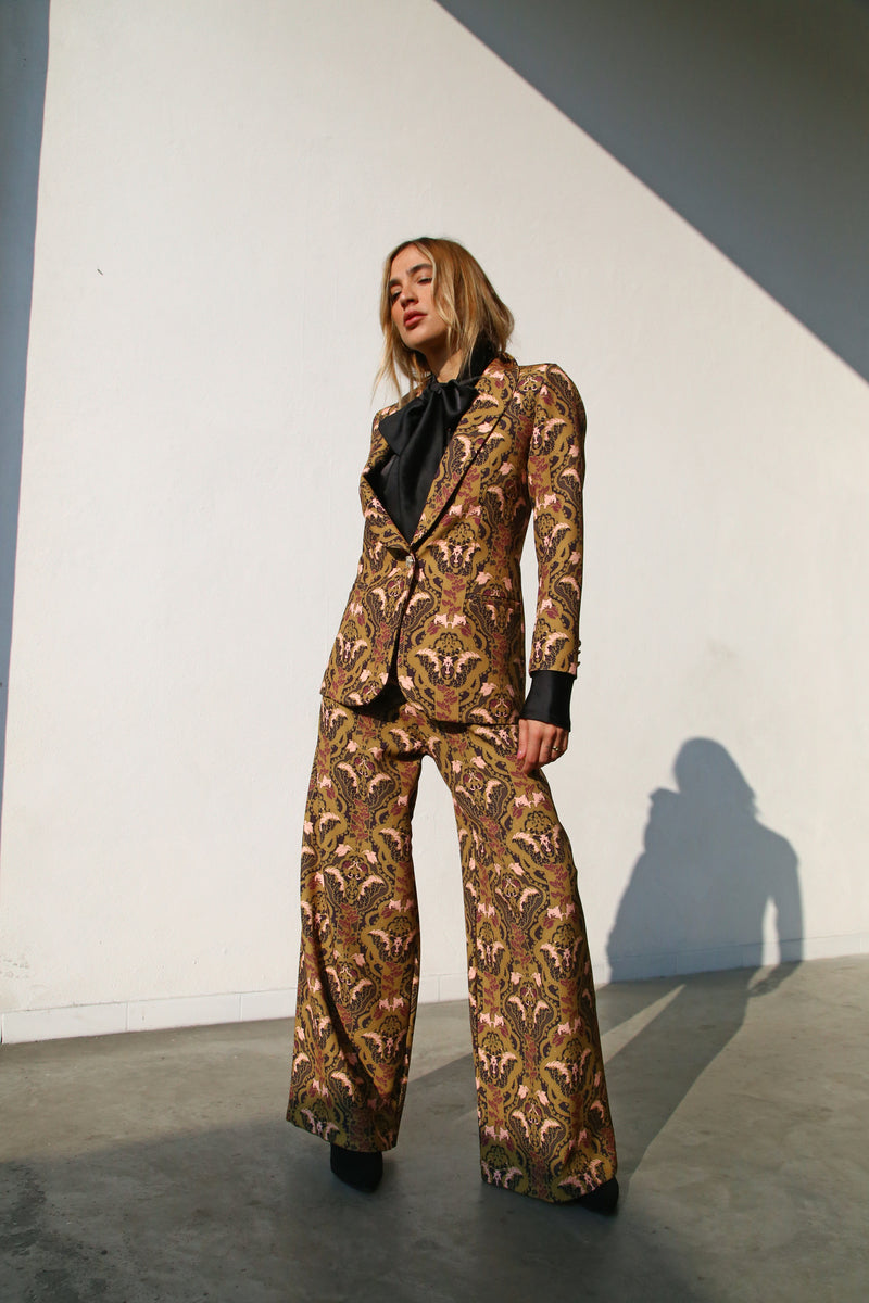 A6092 GIACCA COLLO SCIALLE ARAZZO