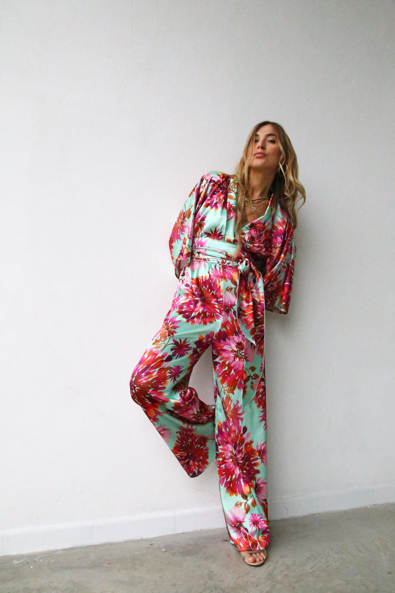 P5138 TUTA PALAZZO KIMONO FANTASIA MARINA