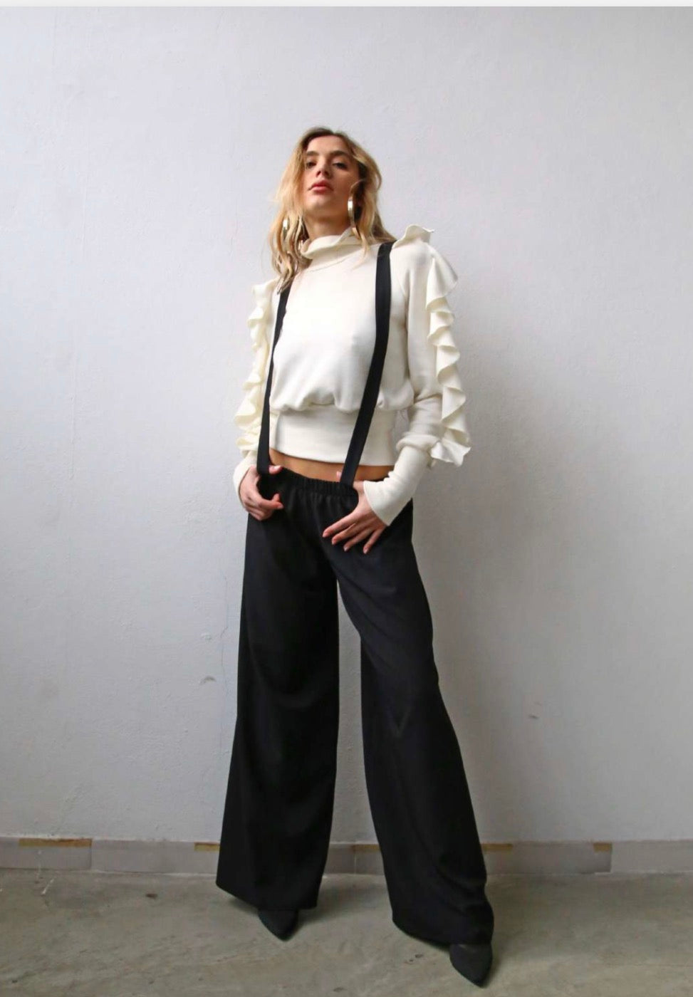 Pantalone con Bretelle