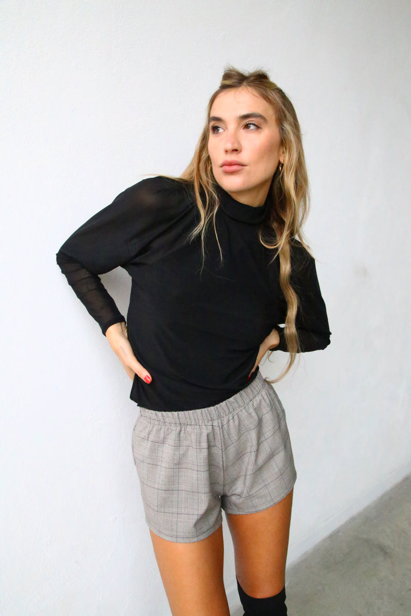P4040 COULOTTE TWEED GRIGIO