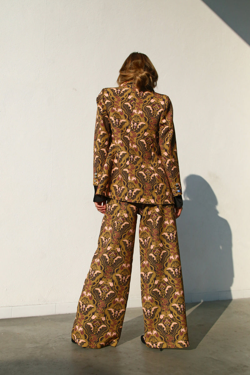 A6092 GIACCA COLLO SCIALLE ARAZZO