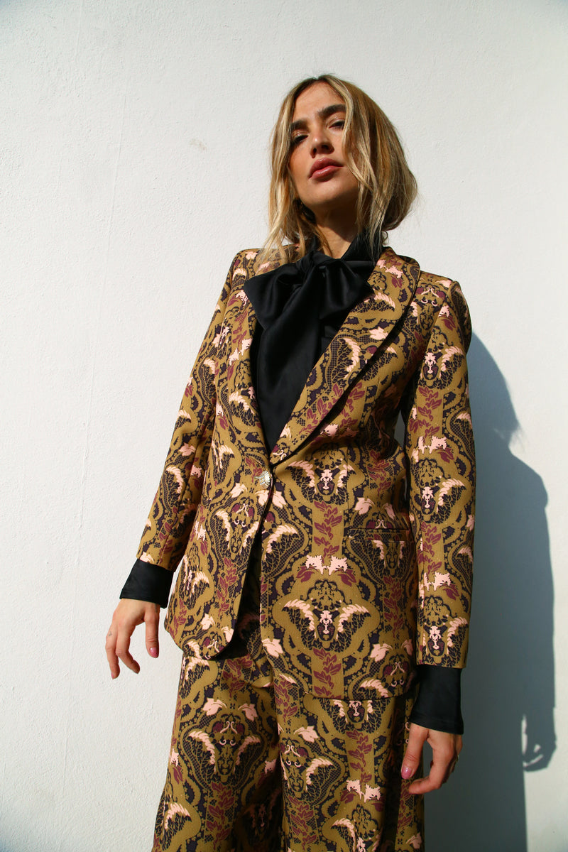 A6092 GIACCA COLLO SCIALLE ARAZZO