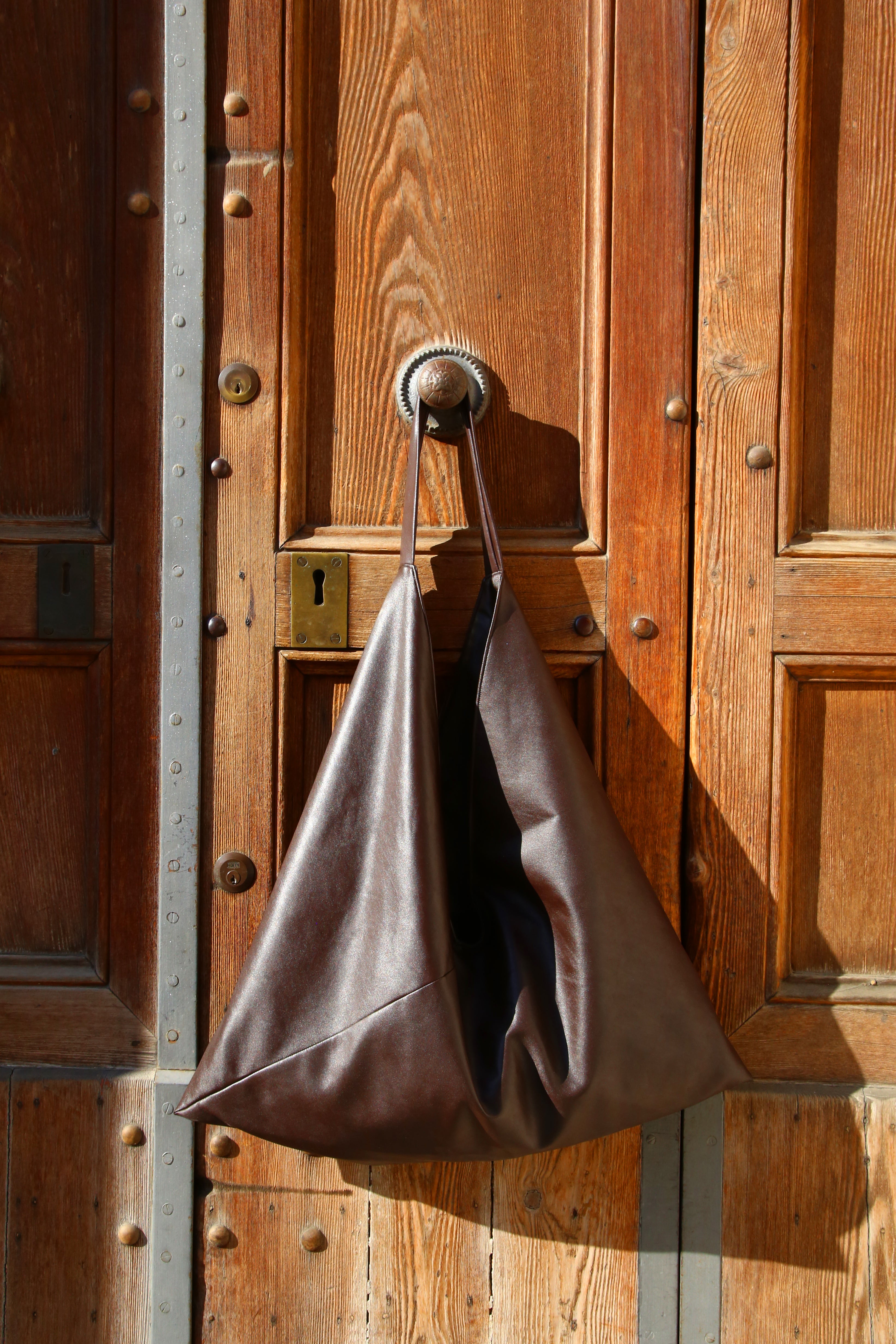 Borsa ecopelle marrone BigBag