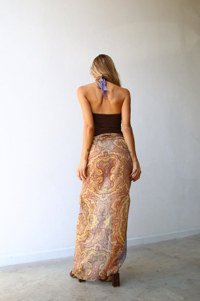 GONNA A PAREO FANTASIA CASHMERE LILLA