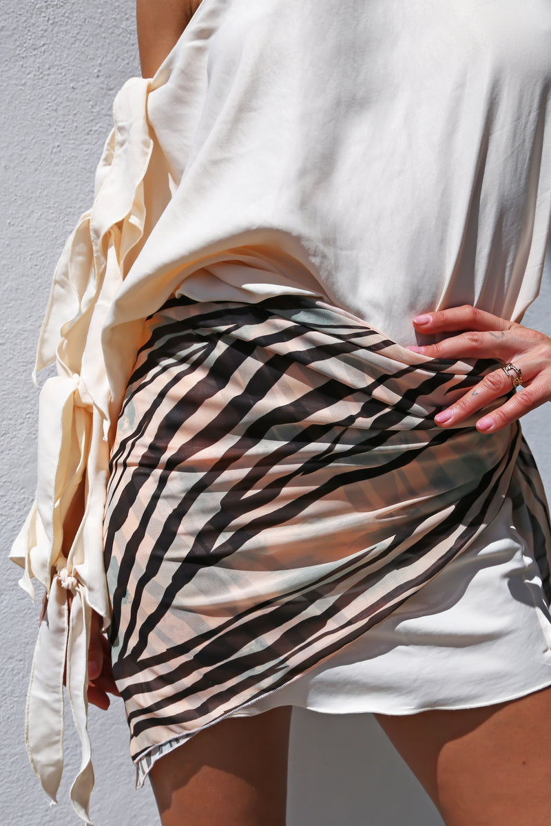 E2182 FOULARD ZEBRATO CIPRIA