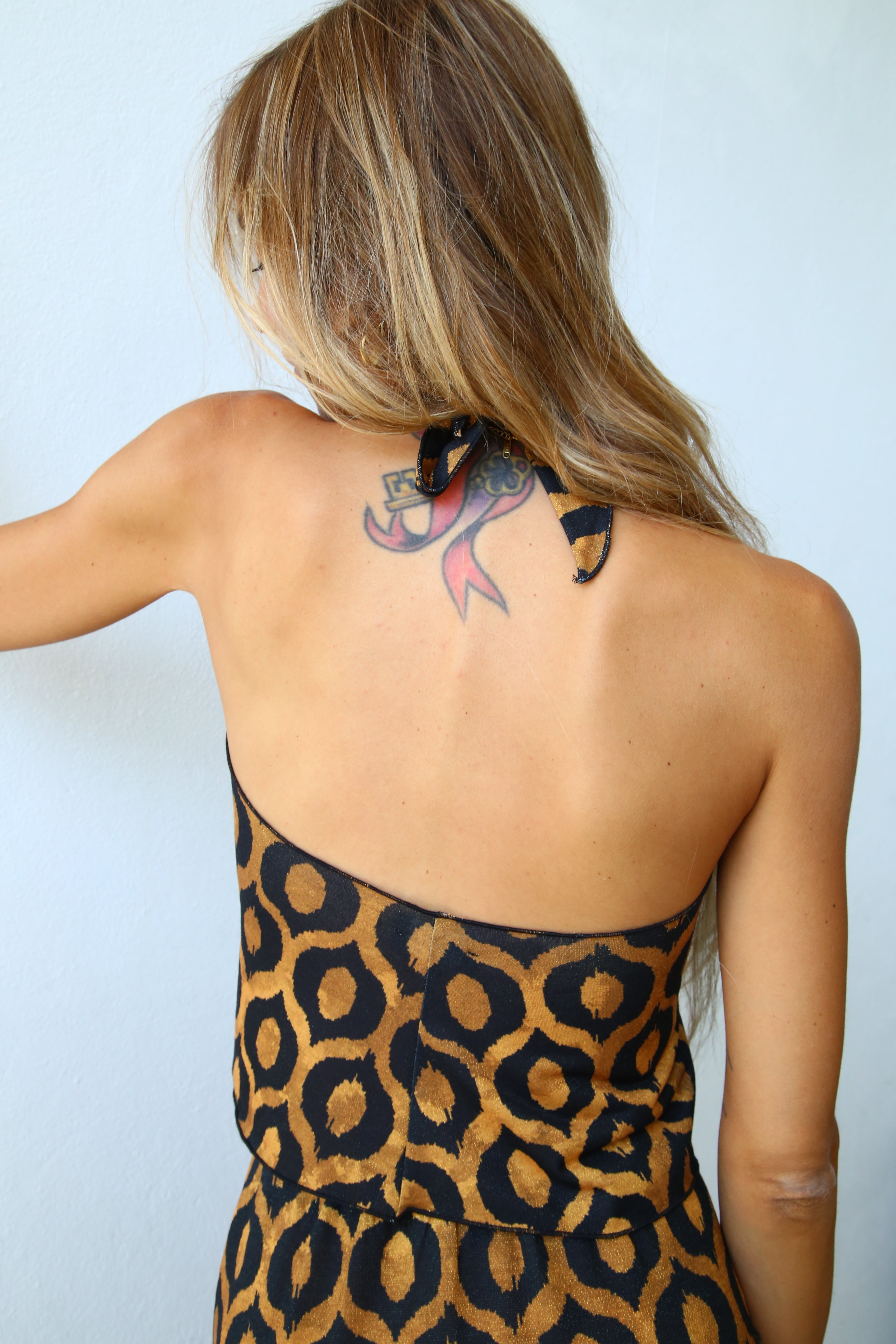 TOP AMERICANA CON  LACCETTO LUREX LOSANGHE